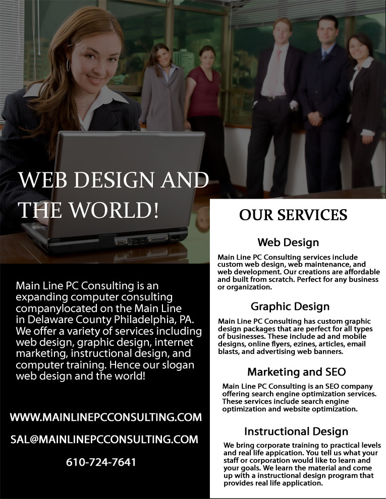 Main Line PC Consulting Flyer